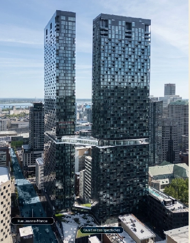 Maestria —3 ½ with balcony | 2 months free | Centre-ville Image# 1