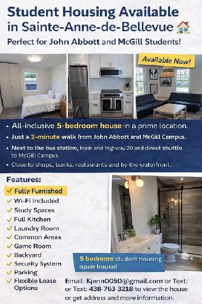 student Housing Available image