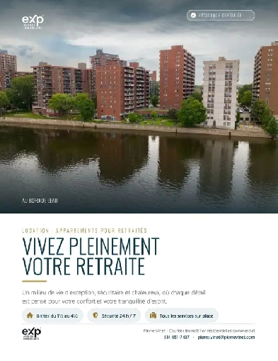 Appartements dans une résidence pour retraités au bord de l'eau Image# 1