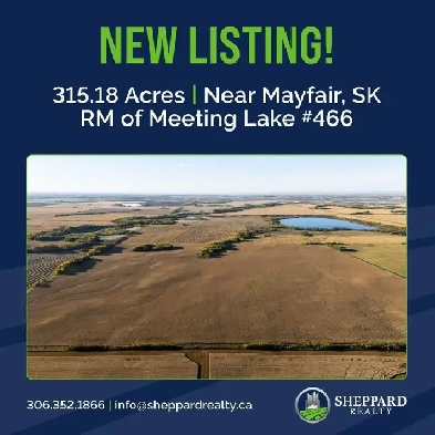 FARMLAND FOR SALE | RM of Meeting Lake # 466 | Mayfair, SK Area Image# 1