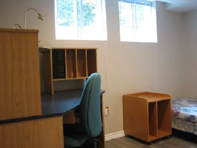 A Renovated Basement Room with AC, Private Entrance Image# 1