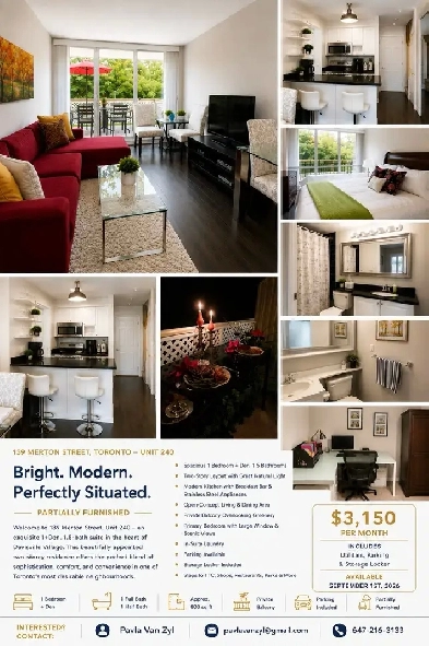 Bright Modern 2 Storey Loft Davisville Village Image# 1