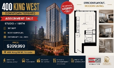 SELL AT LOSS!400 KING WEST Image# 1