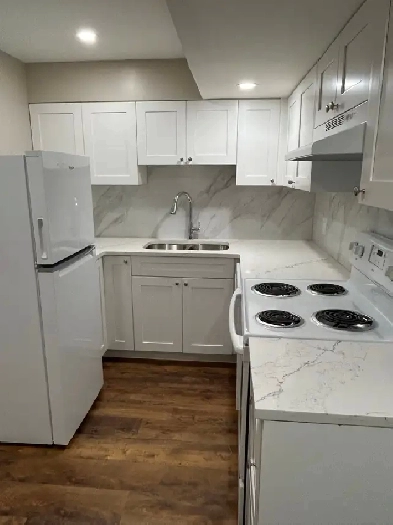 Newly Renod 3BR basmnt-new kitchen/bath/floors fenced yrd/Pet OK Image# 1